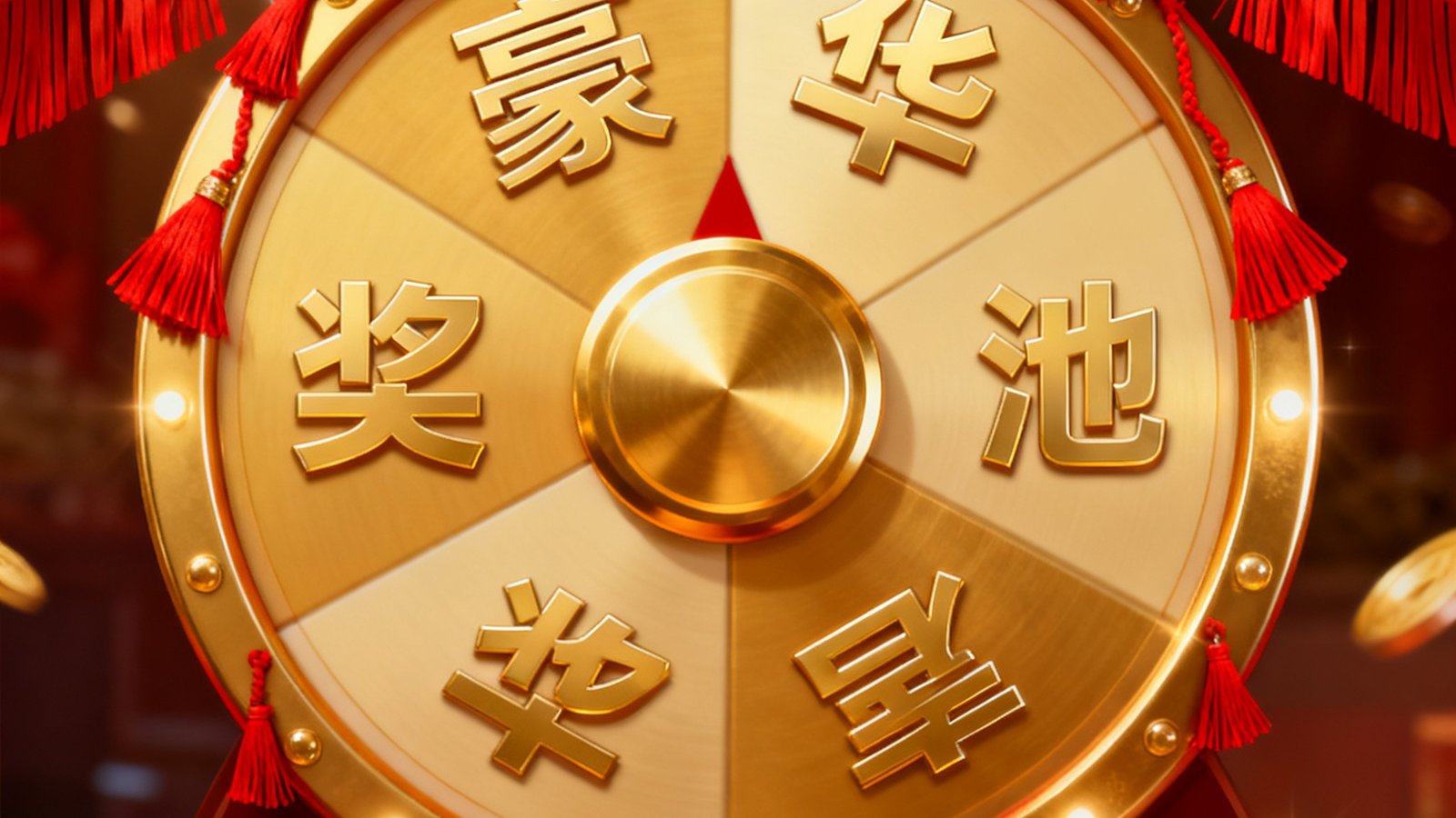 幸运转盘豪华奖池，每天免费抽奖